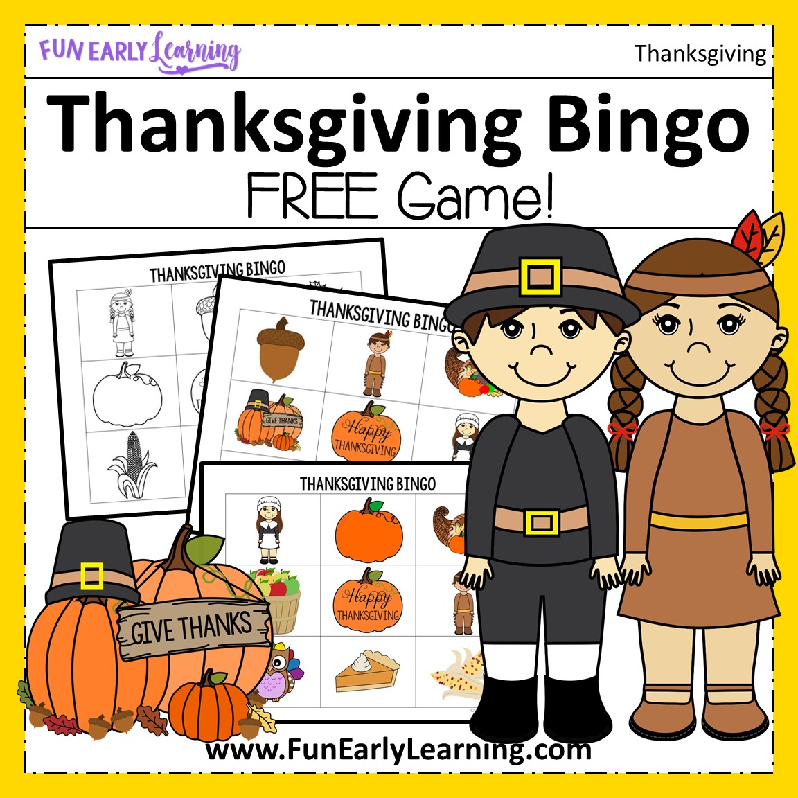 Thanksgiving Bingo